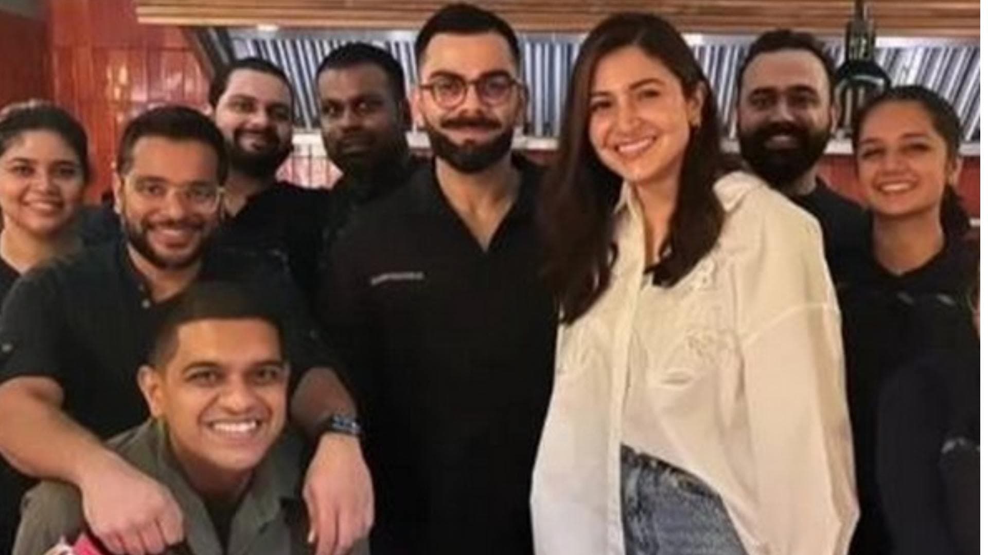 Anushka Sharma, Virat Kohli enjoy dinner date ahead of T20 WC