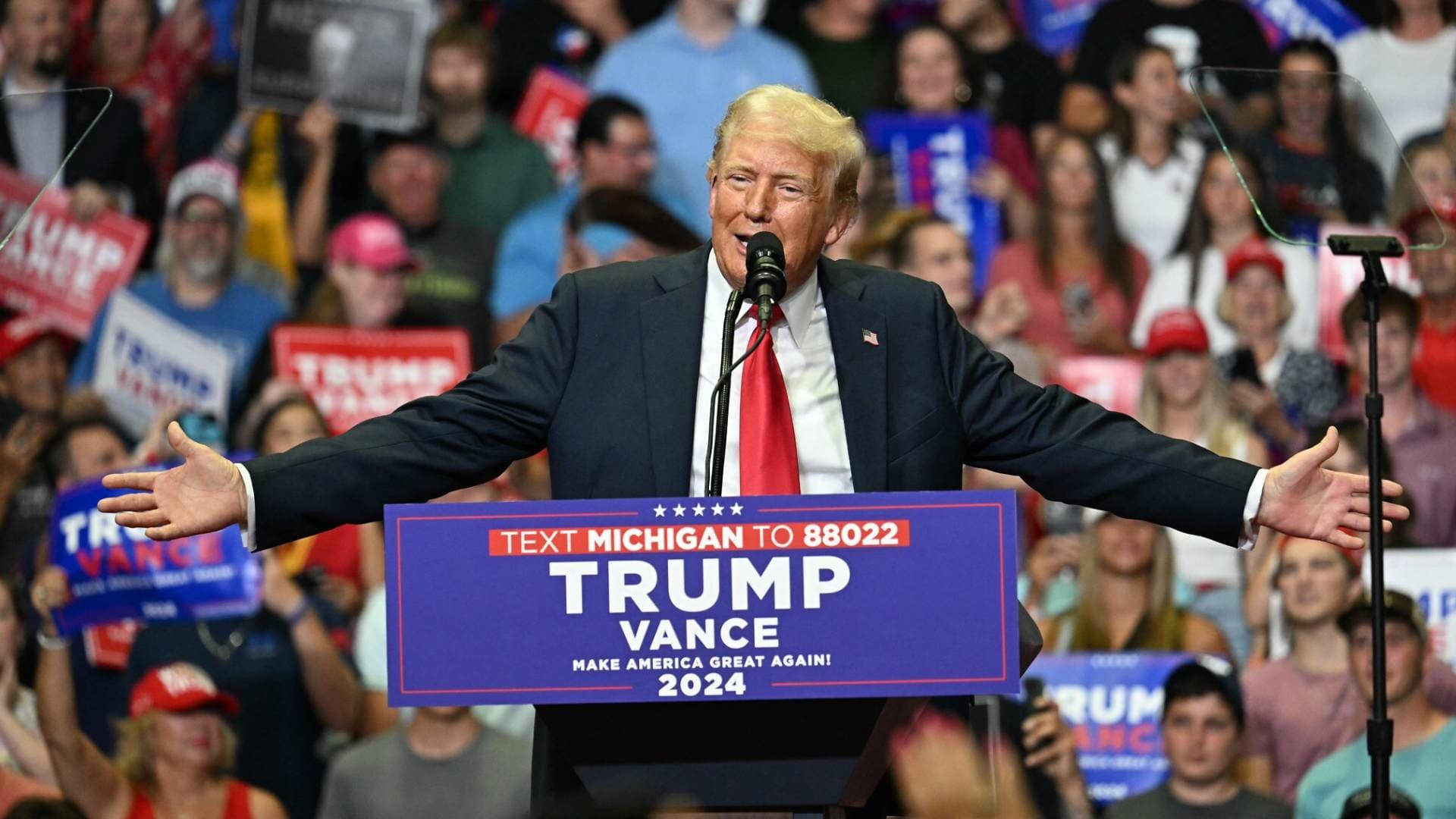 I took a bullet for democracy: Donald Trump