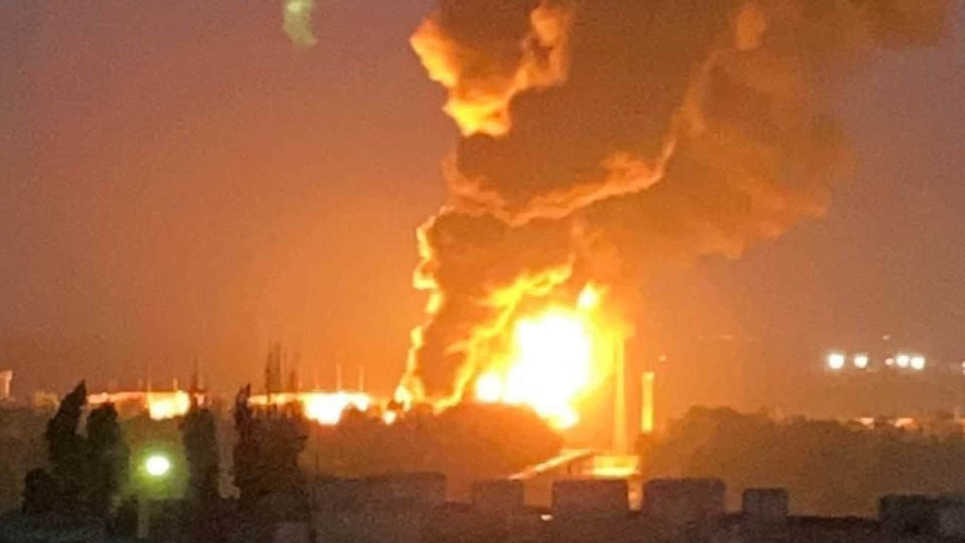 Ukrainian drone attack causes fire at Azov oil depot in Russia
