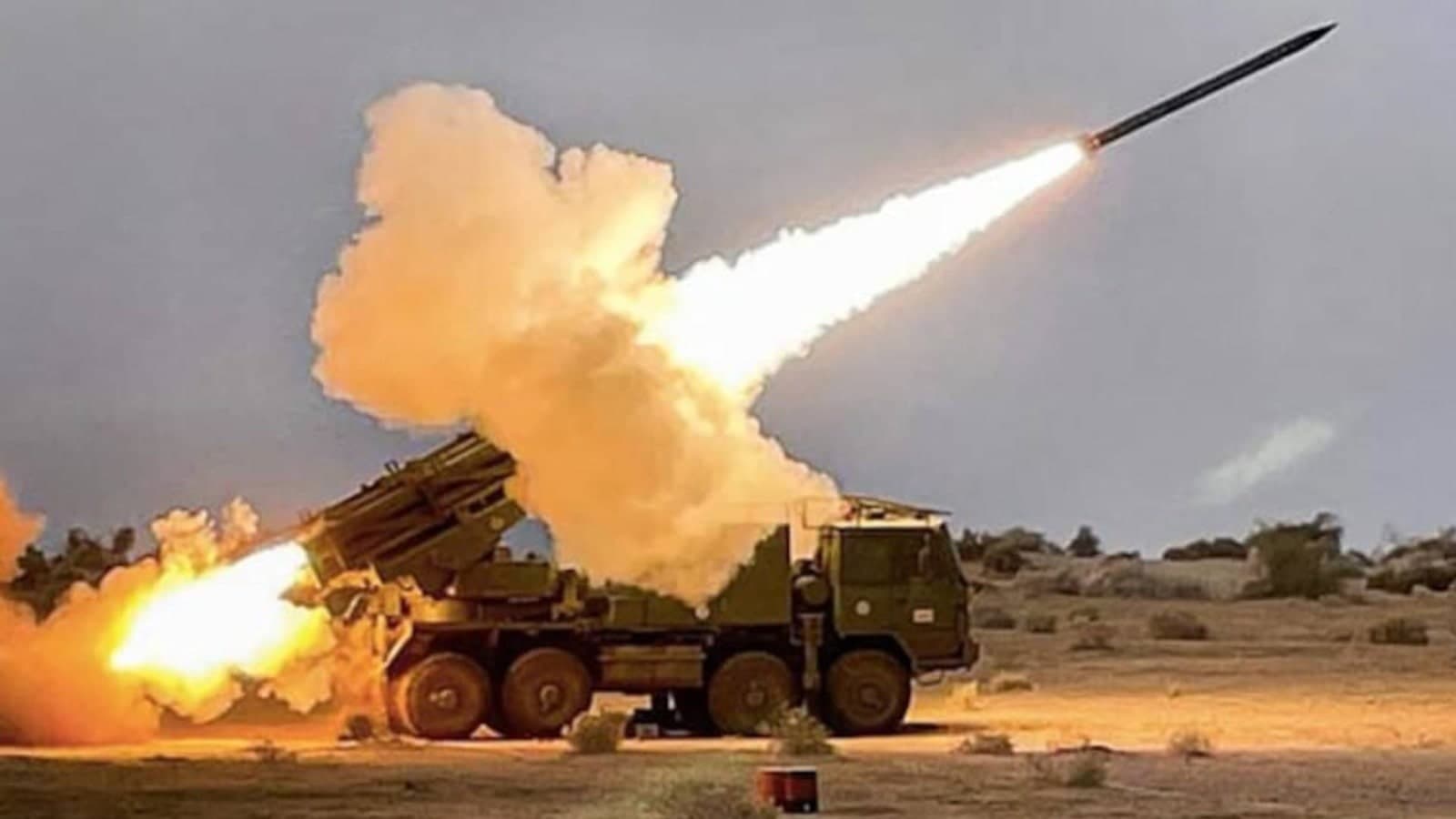 India Successfully Tests Pinaka LRGR 120 With Precision Strike