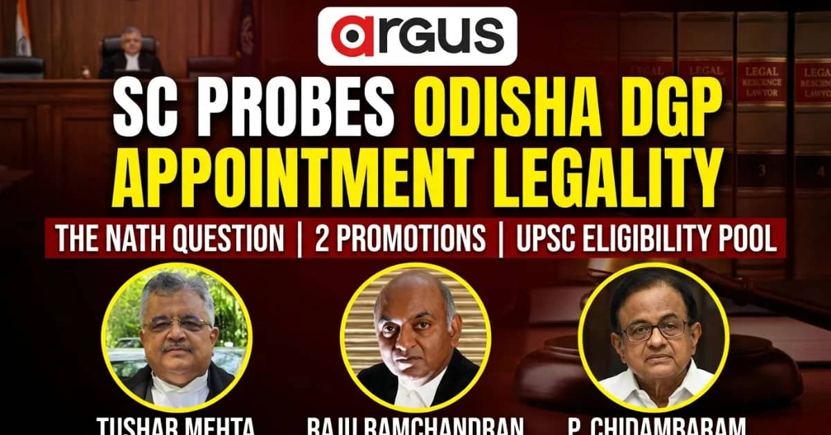 EXCLUSIVE| Odisha DGP Row: How SG Tushar Mehta’s New SC Note Dismantled Amicus Raju Ramchandran, P Chidambaram Objections